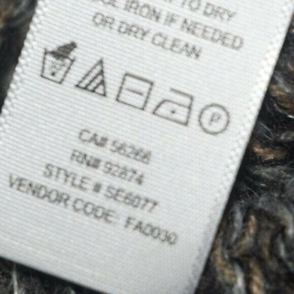 Splendid Wool Alpaca Mohair Blend Open Front Duster Cardigan Sweater Large New - Picture 9 of 11